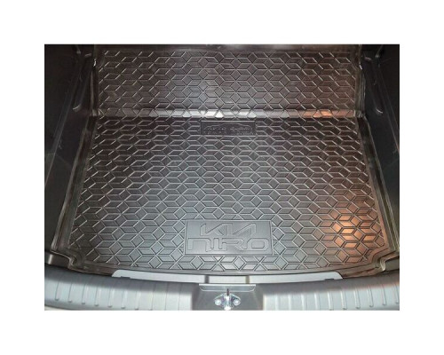 Автомобильный коврик в багажник Kia Niro 2022- EV нижняя полка (AVTO-Gumm)