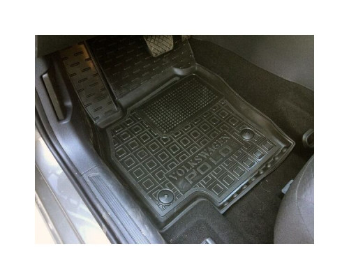 Автомобильные коврики в салон Volkswagen Polo Hatchback 2018- (Avto-Gumm)