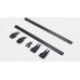 Багажник Tourmaline V1 на крышу Nissan X-Trail T32 2013+ Черный