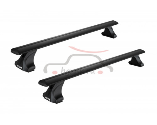 Багажник на крышу для Citroen C5 седан 2007- / Peugeot 308 2007-2014, Atlant, Чёрный, E7001-6030-7055