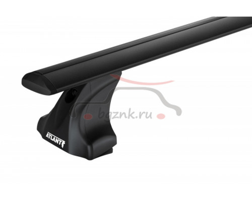 Багажник на крышу для Citroen C5 седан 2007- / Peugeot 308 2007-2014, Atlant, Чёрный, E7001-6030-7055
