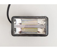 LED028 LED Lampă de ceață cu două rânduri cu diodă dimensiune 30 140/70mm