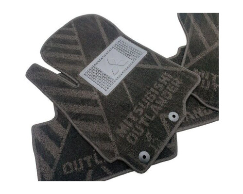 Текстильные коврики в салон Mitsubishi Outlander 2012- (X) AVTO-Tex