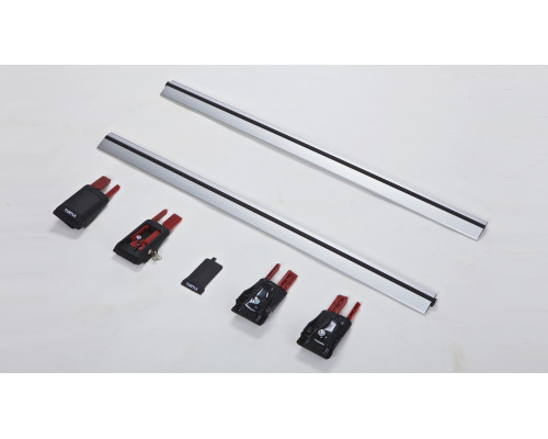 Багажник Shark на крышу Honda Pilot II 2008-2015 Серебристый