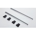 Багажник Diamond на крышу Toyota Rav4 CA40 2012-2019 Серебристый
