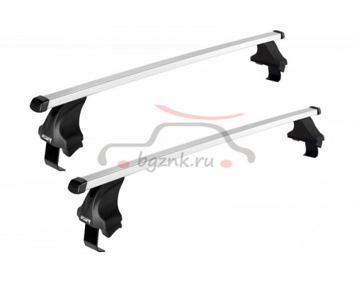 Багажник на крышу для Geely Emgrand (EC7) седан 09-, Atlant, Серебристый, E7002-8825-7170