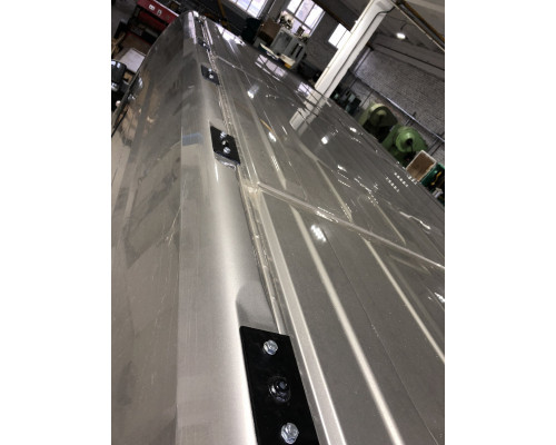 Комплект перекладин с крепежом для Газель Некст (грузовая)-5шт, Евродеталь, Чёрный, ED7-002C