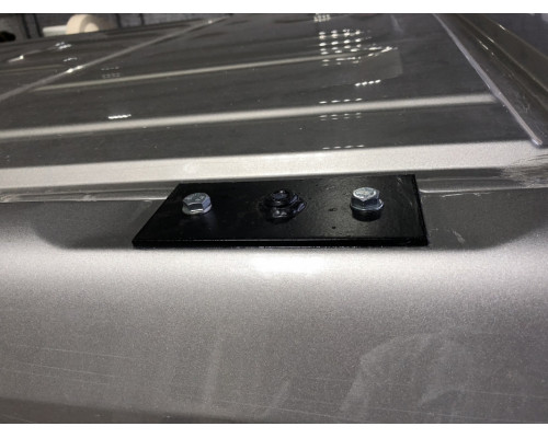 Комплект перекладин с крепежом для Газель Некст (грузовая)-5шт, Евродеталь, Чёрный, ED7-002C