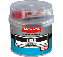 Шпаклевка фирмы NOVOL fiber - шпатлевка со стекловолокном 0,60 кг