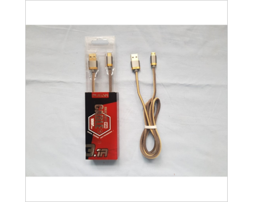 Cablu de incarcare micro USB pentru telefon in pachet de plastic Pugan