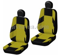 Авточехлы на передние сидения, желтый 002