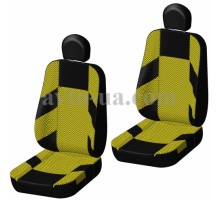 Авточехлы на передние сидения, желтый 002