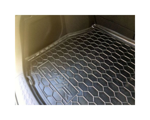 Автомобильный коврик в багажник Toyota C-HR 2017- (Avto-Gumm)