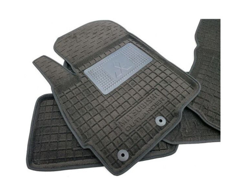 Гибридные коврики в салон Mitsubishi Outlander 2012- (AVTO-Gumm)