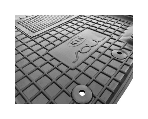 Водительский коврик в салон Kia Soul 2008-2014 (Avto-Gumm)