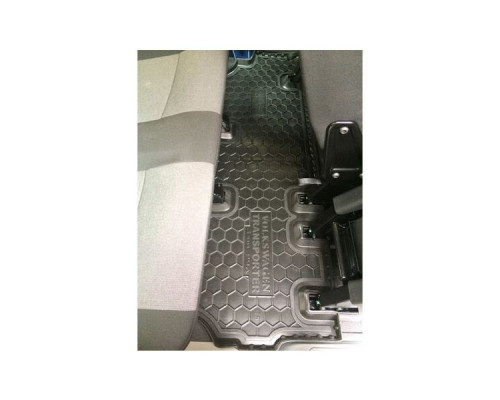 Автомобильные коврики в салон Volkswagen T5 Caravelle 2010- (3-й ряд) с печкой (Avto-Gumm)