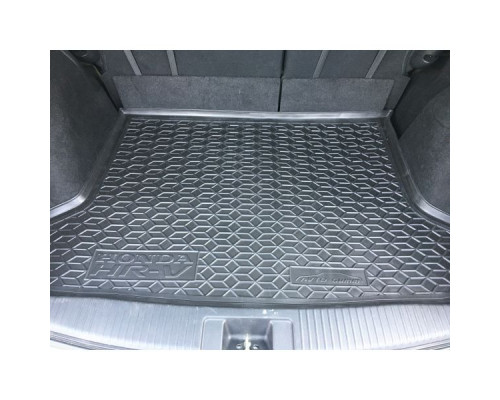Автомобильный коврик в багажник Honda HR-V 2018- (с запаской) (Avto-Gumm)