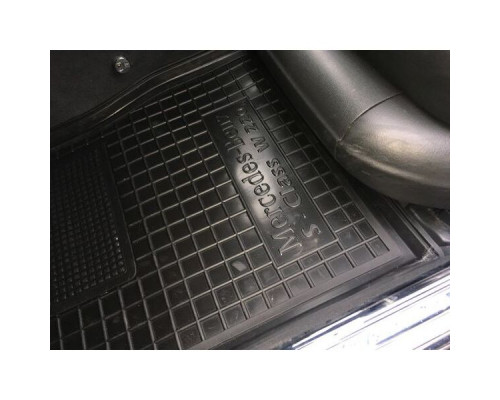 Автомобильные коврики в салон Mercedes S (W220) 1998-2005 (Avto-Gumm)