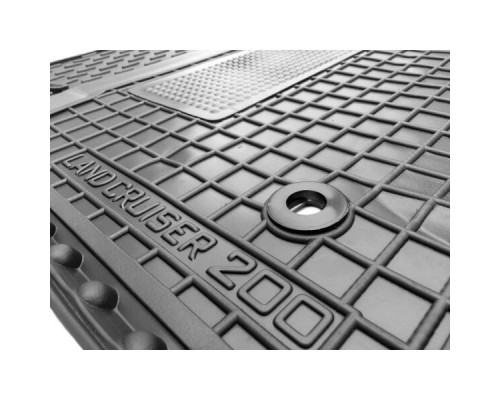 Водительский коврик в салон Toyota Land Cruiser 200 2007-2012 (Avto-Gumm)