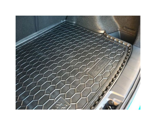 Автомобильный коврик в багажник Nissan Qashqai 2017- FL верхняя полка (Avto-Gumm)