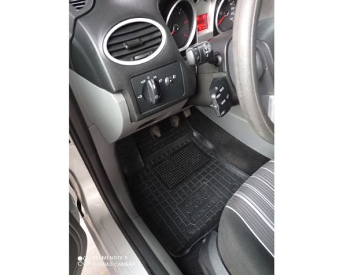 Водительский коврик в салон Ford Focus 2 2004-2010 (Avto-Gumm)