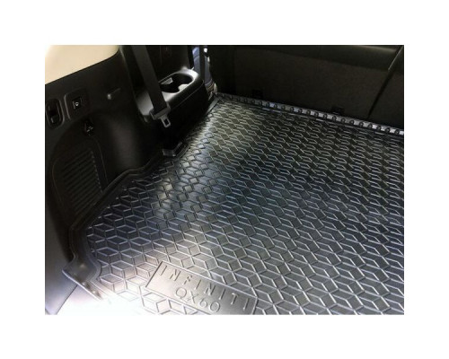 Автомобильный коврик в багажник Infiniti JX/QX60 2012- 7 мест (Avto-Gumm)