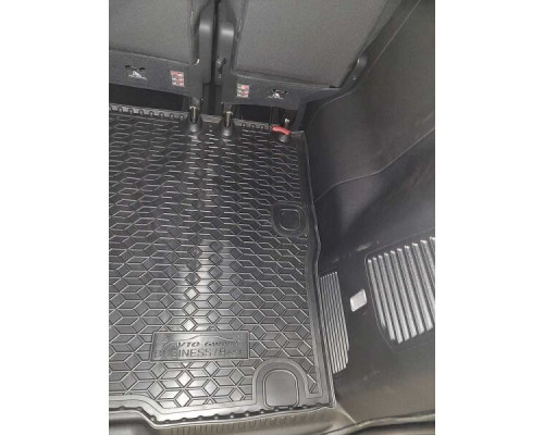 Автомобильный коврик в багажник Opel Zafira Life 2019- Business (Base) (8м) L2 (AVTO-Gumm)