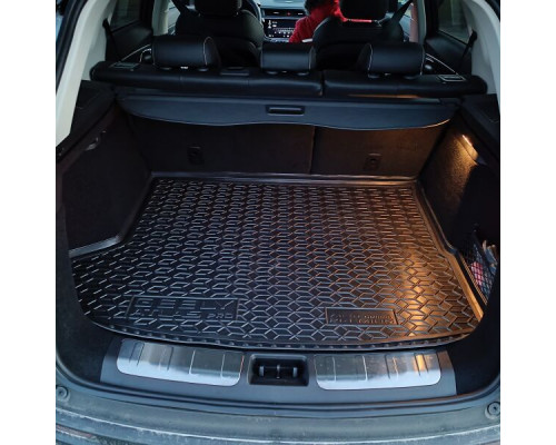 Автомобильный коврик в багажник Geely Atlas Pro 2022- Premium (AVTO-Gumm)