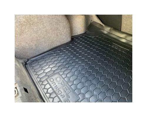 Автомобильный коврик в багажник Opel Omega B 1994- Sedan (Avto-Gumm)