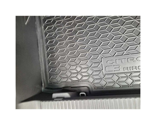 Автомобильный коврик в багажник Citroen C3 Aircross 2017- нижняя полка (AVTO-Gumm)