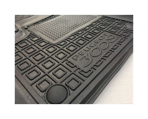 Автомобильные коврики в салон Peugeot 3008 2017- (Avto-Gumm)