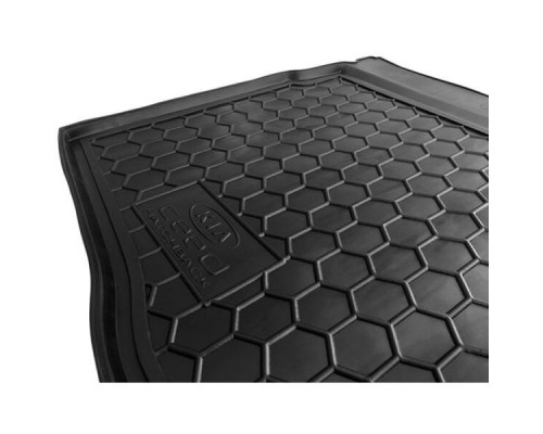 Автомобильный коврик в багажник Kia Ceed (JD) 2012- Hatchback (base/mid) (Avto-Gumm)