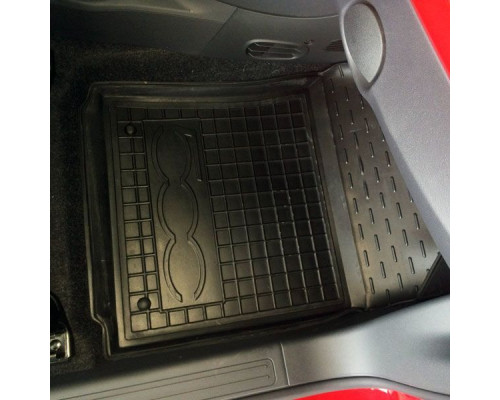 Автомобильные коврики в салон Fiat 500 2007- (Avto-Gumm)