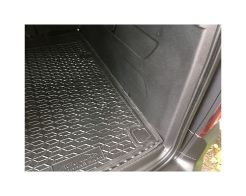Автомобильный коврик в багажник Peugeot Rifter 2019-/Citroen Berlingo 2019- длинная база (Avto-Gumm)