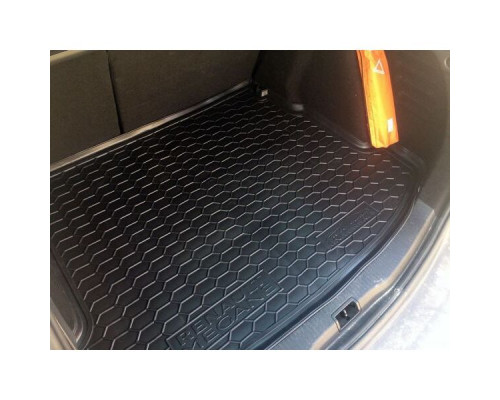 Автомобильный коврик в багажник Renault Megane 3 2009- Universal (с ушами) (Avto-Gumm)