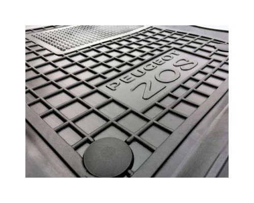 Передние коврики в автомобиль Peugeot 208 2013- (Avto-Gumm)