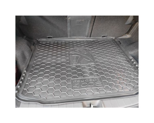 Автомобильный коврик в багажник Peugeot 4008 2012- (Avto-Gumm)