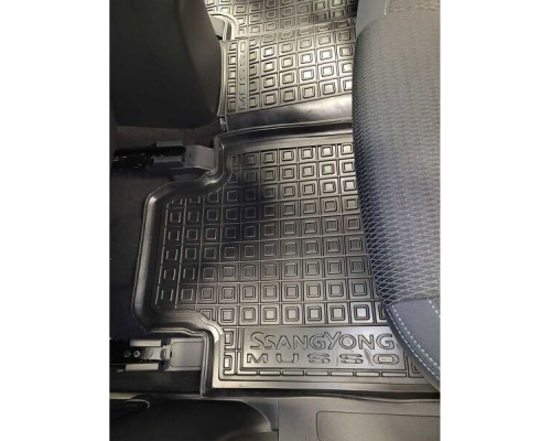Автомобильные коврики в салон SsangYong Musso 2 Grand 2018- (AVTO-Gumm)