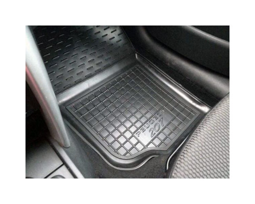 Передние коврики в автомобиль Peugeot 207 2006- (Avto-Gumm)