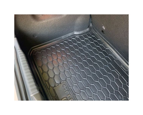 Автомобильный коврик в багажник Citroen C3 2017- (Avto-Gumm)
