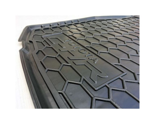 Автомобильный коврик в багажник Toyota C-HR 2017- (Avto-Gumm)