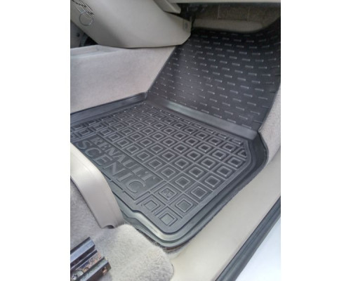 Автомобильный коврик в багажник Renault Scenic 2 2002- 5 мест (Avto-Gumm)