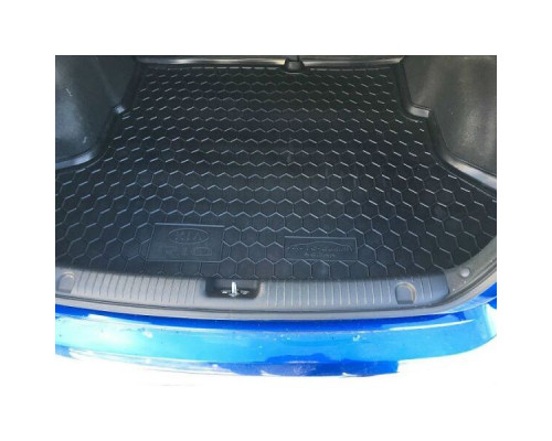 Автомобильный коврик в багажник Kia Rio 2011- Sedan (Avto-Gumm)