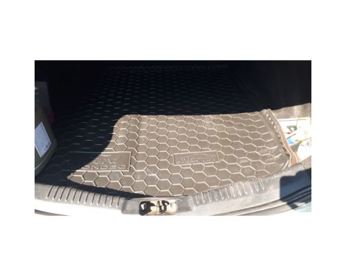 Автомобильный коврик в багажник Ford Mondeo 4 2007- Sd/Hb (полноразмерная запаска) (Avto-Gumm)