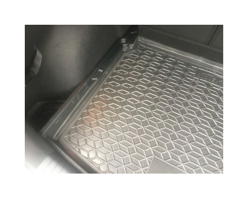 Автомобильный коврик в багажник Kia Ceed 2019- Hb (нижняя полка) (Avto-Gumm)