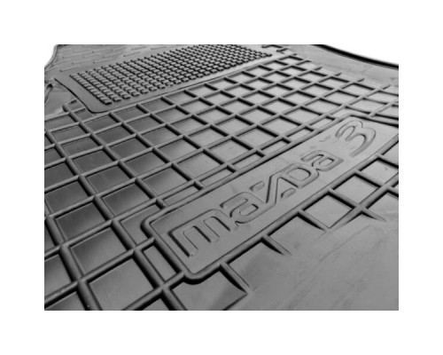 Передние коврики в автомобиль Mazda 3 2009-2013 (Avto-Gumm)