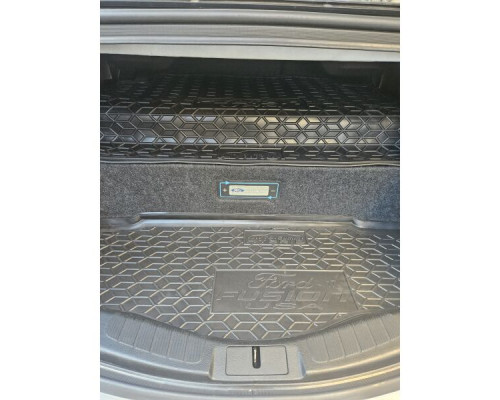 Автомобильный коврик в багажник Ford Fusion 2017- plug-in hybrid (AVTO-Gumm)