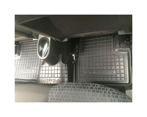 Автомобильные коврики в салон Opel Corsa E 2015- (Avto-Gumm)