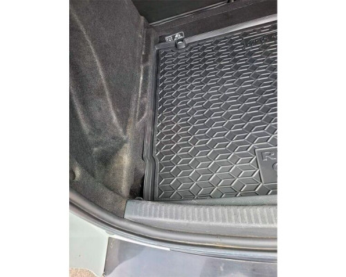 Автомобильный коврик в багажник Renault Clio 4 2012- Universal нижняя полка (AVTO-Gumm)