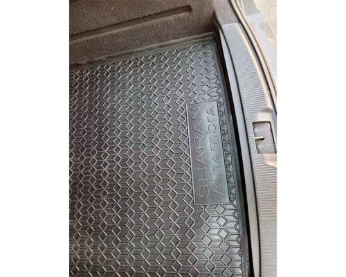 Автомобильный коврик в багажник Seat Alhambra 2010- (AVTO-Gumm)